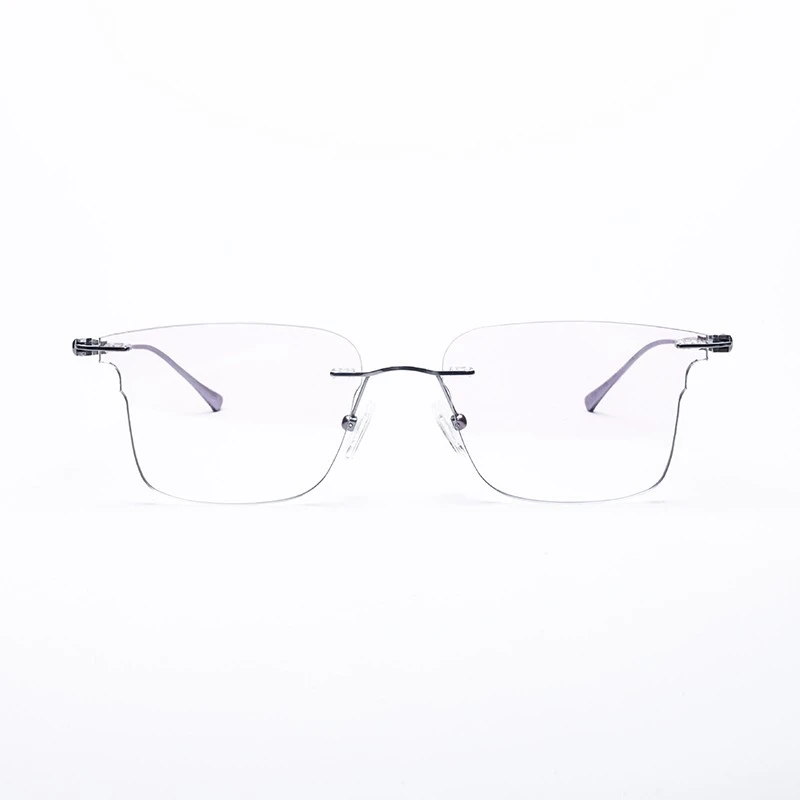 Rimless Titanium Prescription Eyeglasses suppliers