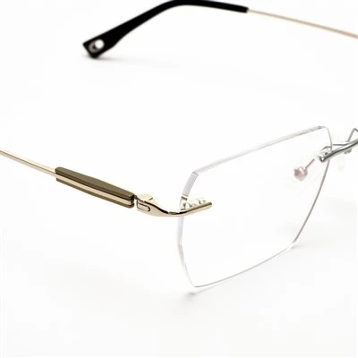Rimless Rectangle Prescription Glasses