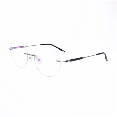 Titanium Rimless Glasses for Lady